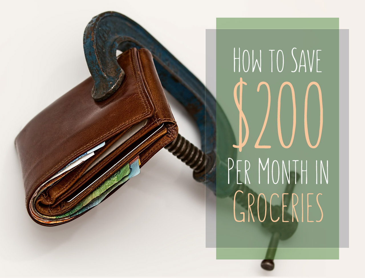 How to Save $200.00 Per Month on Groceries!